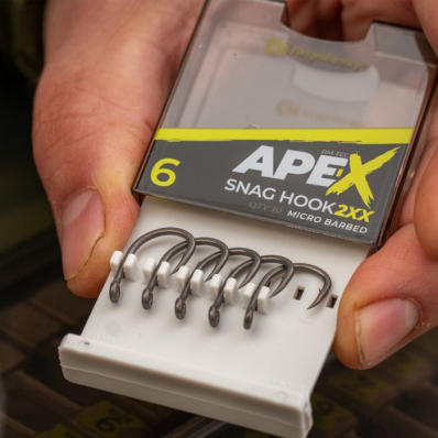 Ape-X Snag Hook 2XX Barbed size 4 - MemelCarp tackle