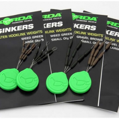 KORDA Sinkers Large Gravel Brown 9pcs