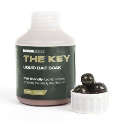 NASH TACKLE The Key Liquid Bait Soak 250ml