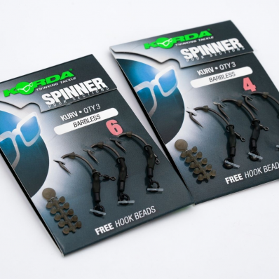 KORDA Spinner Hook Sections - Kurv size 6