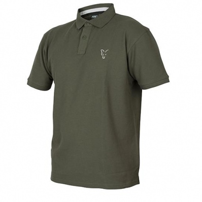 Fox Collection Green & Silver Polo Shirt