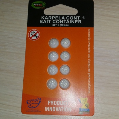 TEXNOKARP Karpela Cont Bait Container 10mm white