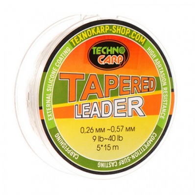 TEXNOKARP Shock Leader 0.26-0.57mm  5 * 15m