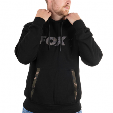 FOX Black/Camo Hoody Size S