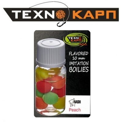 TEXNO KARP Nash Peach 10mm imitation boilies