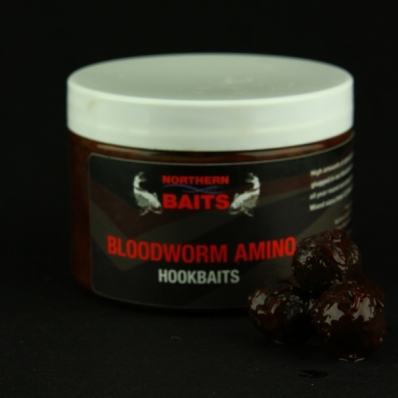 NORTHERN BAITS Bloodworm Amino Hookbaits 14-16mm