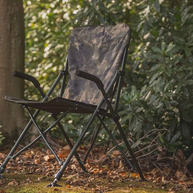 SOLAR TACKLE Undercover Camo Folding Chair High