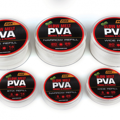 FOX PVA Mesh Slow Melt Refills 14mm Stix - 20m