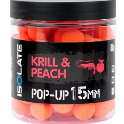 SHIMANO Bait Isolate Pop-Up Krill Peach 15mm - 80g Fluoro Orange