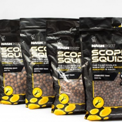 NASH TACKLE Scopex Squid Boilies Stabilised 24mm 5kg