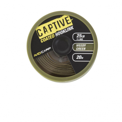 Carp Captive Coated Hooklink - Brown - 35lb