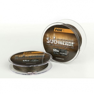 FOX Submerged Dark Camo Braid 300m 0.30mm