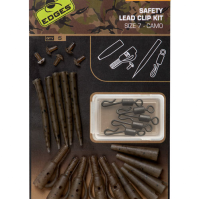 EDGES™ Camo Safety Lead Clip Kit Size 7 