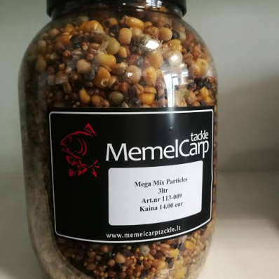 MEMEL CARP TACKLE MegaMix & Tigers Partickle 3ltr