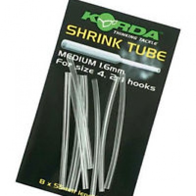 KORDA Shrink tube 1,6mm clear