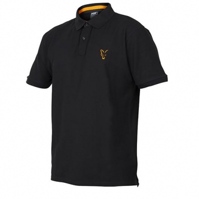 Fox Collection Orange & Black Polo Shirt