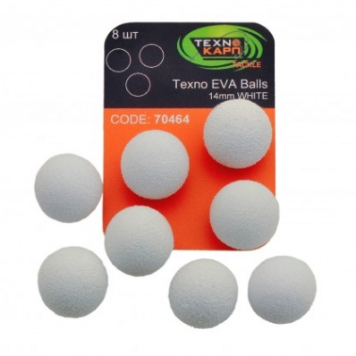 TEXNO KARP Eva Balls 14mm white