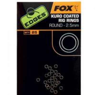 Fox EDGES™ Kuro Coated Rig Rings