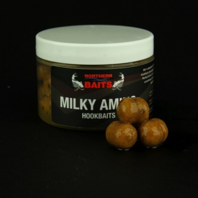 NORTHERN BAITS Milky Amino Glugged Hookbaits 16mm