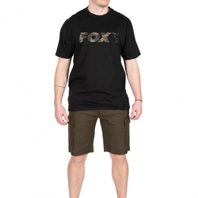 Fox Black/Camo Logo T-Shirt