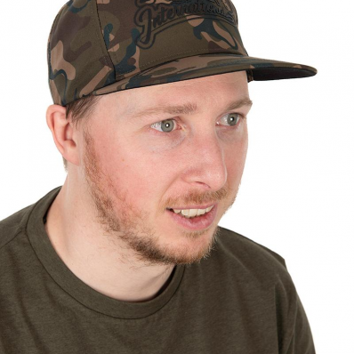 Fox Camo Flat Peak Snapback Cap