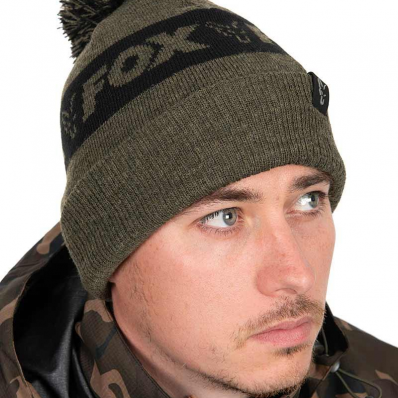 Fox Collection Bobble - Green & Black