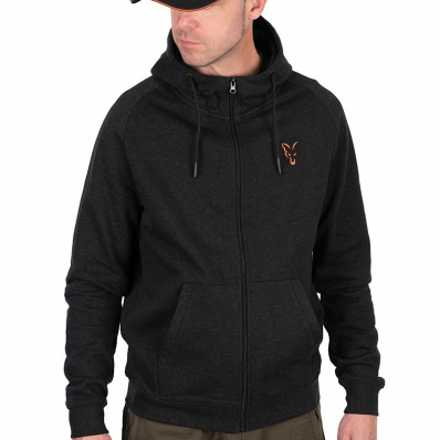 Fox Collection LW Hoody Black & Orange