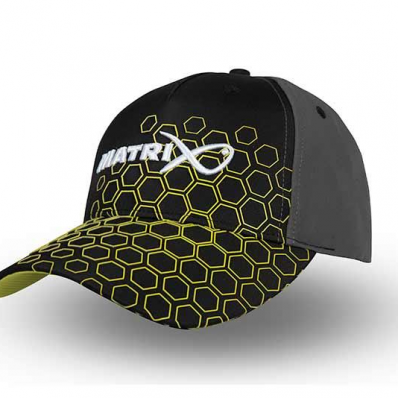 Matrix Hex Print Cap (Black)