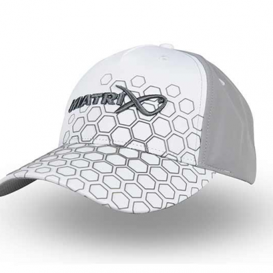 Matrix Hex Print Cap (White)