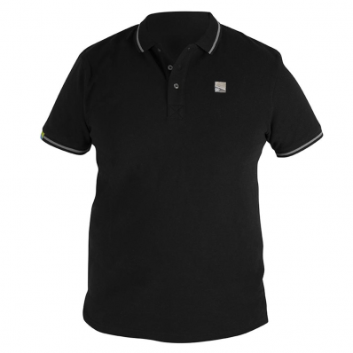 BLACK POLO - LARGE