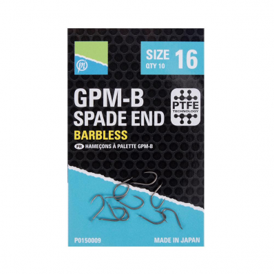 GPM-B HOOKS - SIZE 12 - SPADE END