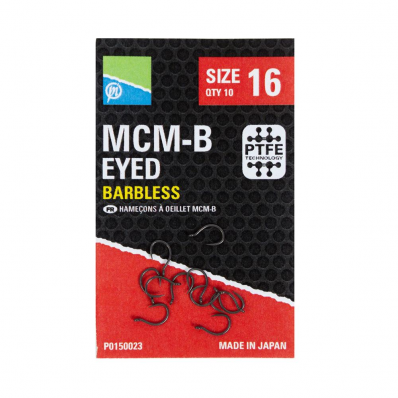 MCM-B HOOKS - SIZE 12 - EYED