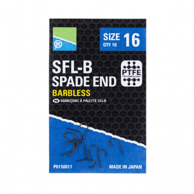 SFL-B HOOKS -  SIZE 14 - SPADE END