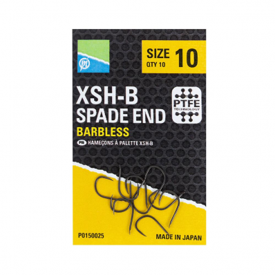 XSH-B HOOKS -  SIZE 10 - SPADE END