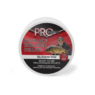 Hookable Pro Expander - Bloodworm 6mm (S0820013)