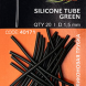 TEXNO KARP Silicone Tube Green 1.5mm