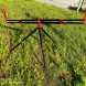 DAYKO Rod Pod Black & Red 4-5 Rods