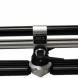 MECCANICA VADESE Evolution 4-5 Rods Hybrid: Top Tube Black & Low Tube Steel or Satin