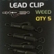 KORDA Hybrid Lead Clips Weed