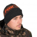 Fox Collection Beanie Hat - Black & Orange