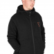 Fox Collection Sherpa Jacket Black & Orange