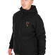 Fox Collection Sherpa Jacket Black & Orange