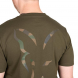 Fox Khaki Fox Head Logo T-Shirt