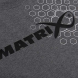 Matrix Hex Print T-Shirt (Grey Marl)